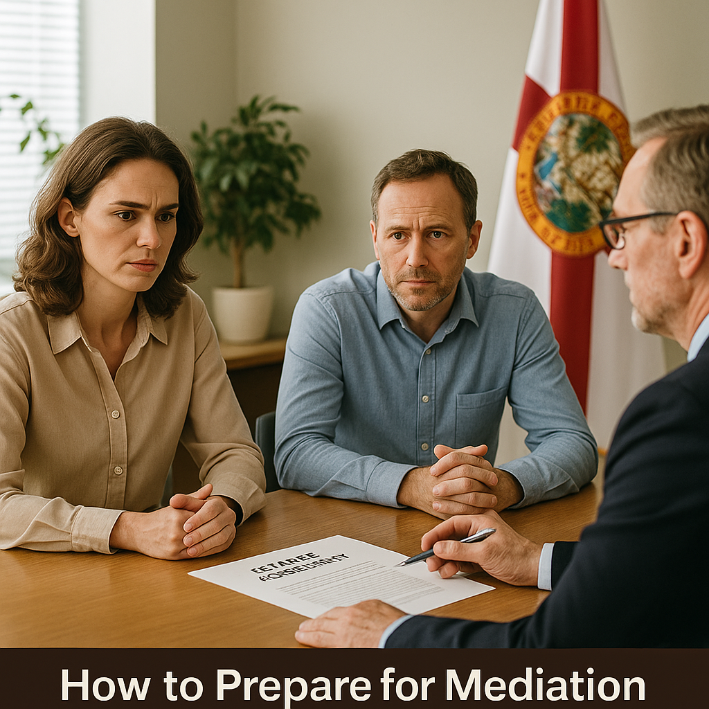 How to Prepare for Mediation in a Florida Divorce Case